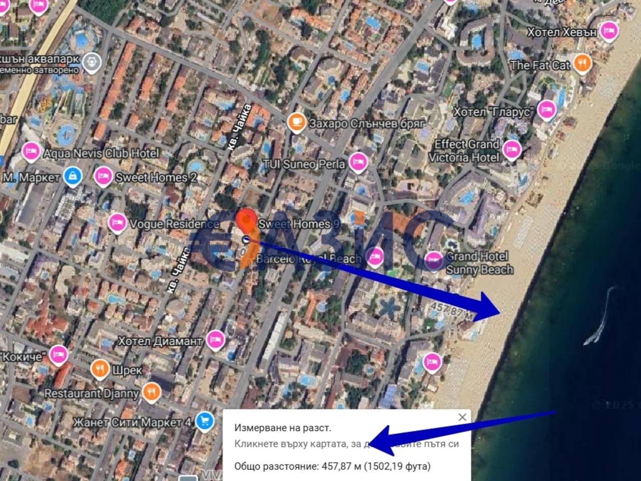 Apartment in Sonnenstrand, Bulgarien, 48 m² - Foto 17