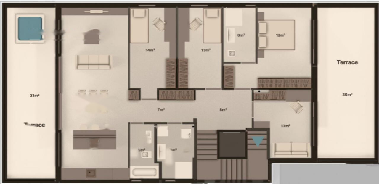 Wohnung in Ljubljana, Slowenien, 209 m² - Foto 1
