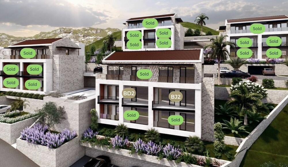 Wohnung in Kotor, Montenegro, 44 m² - Foto 2