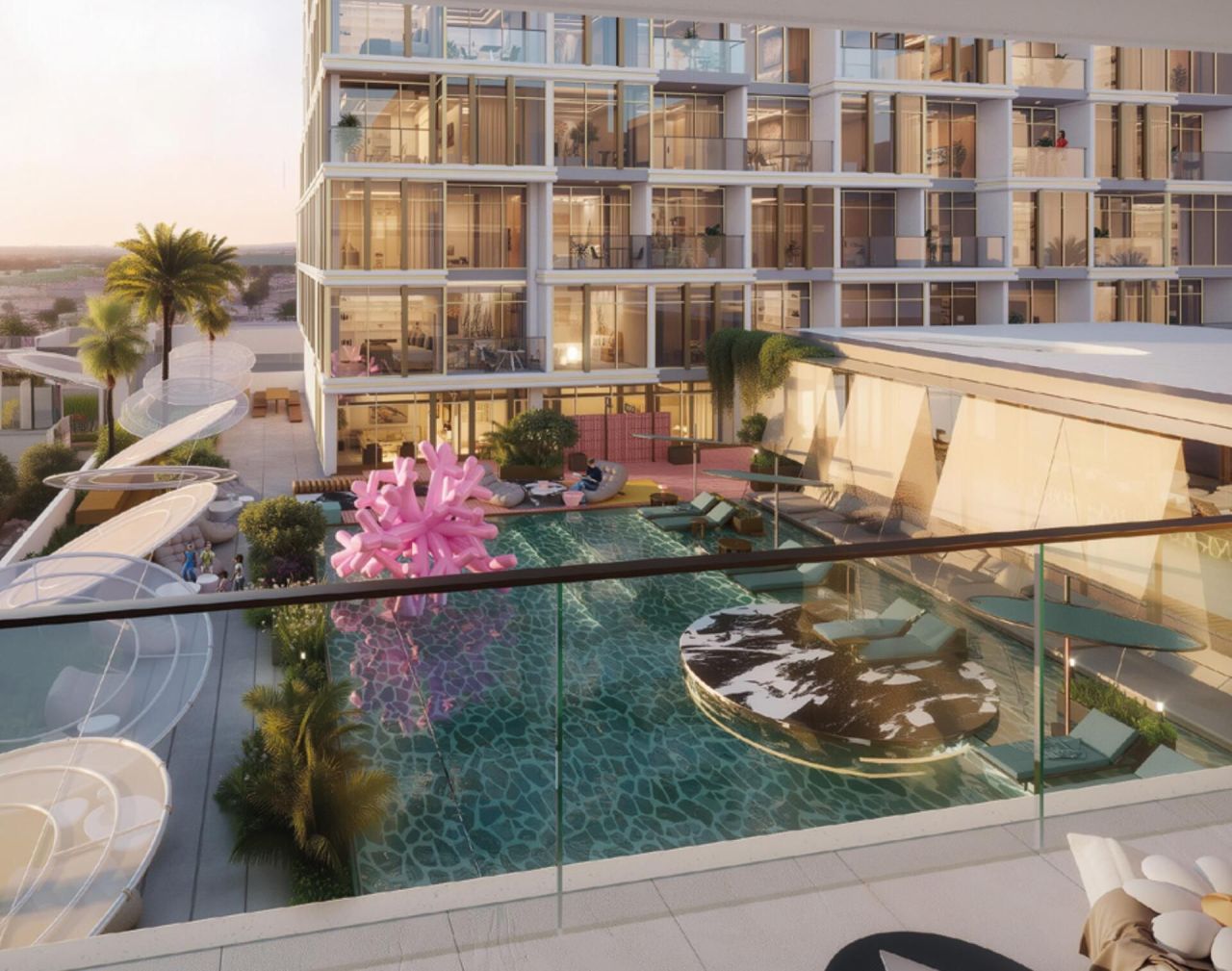 Flat in Dubai, UAE, 59 m² - picture 18