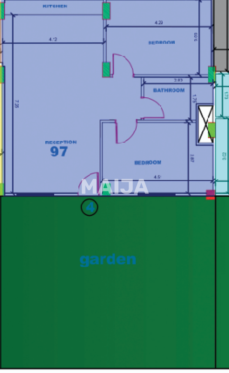 Appartamenti a Hurghada, Egitto, 97 m² - foto 2