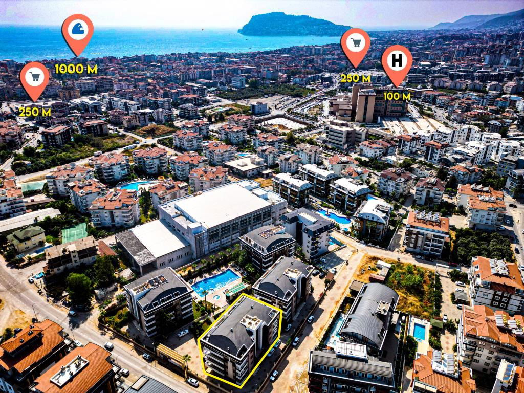 Appartamenti a Alanya, Turchia, 130 m² - foto 1