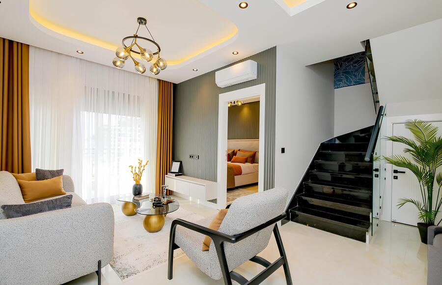 Attico a Alanya, Turchia, 124 m² - foto 8