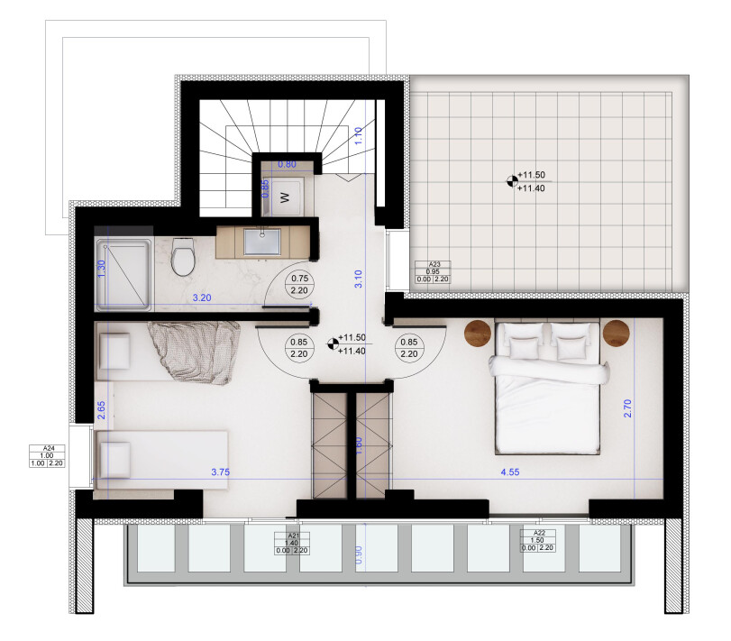 Maisonette in Thessaloniki, Griechenland, 109 m² - Foto 5