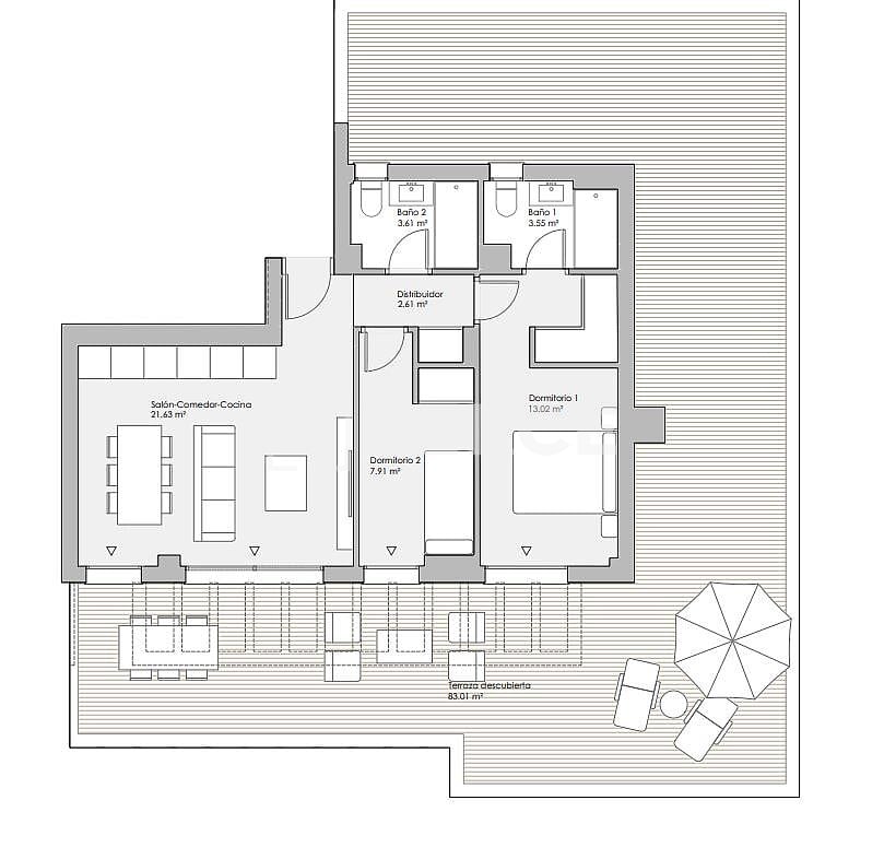 Penthouse à Mijas, Espagne, 367 m² - image 7
