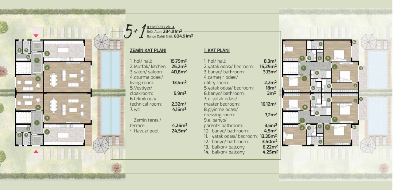 Villa à Silivri, Turquie, 285 m² - image 5