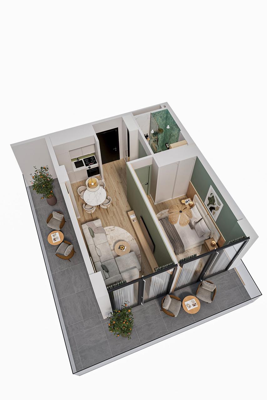 Appartamento a Kobuleti, Georgia, 30 m² - foto 6