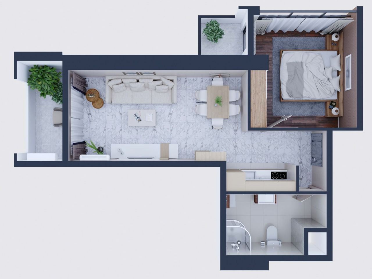 Appartamento a Batumi, Georgia, 30 m² - foto 4