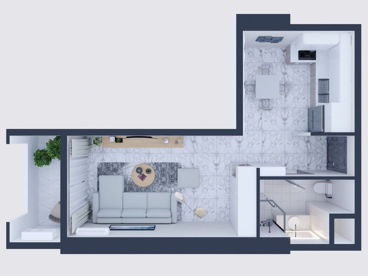 Appartamento a Batumi, Georgia, 30 m² - foto 3