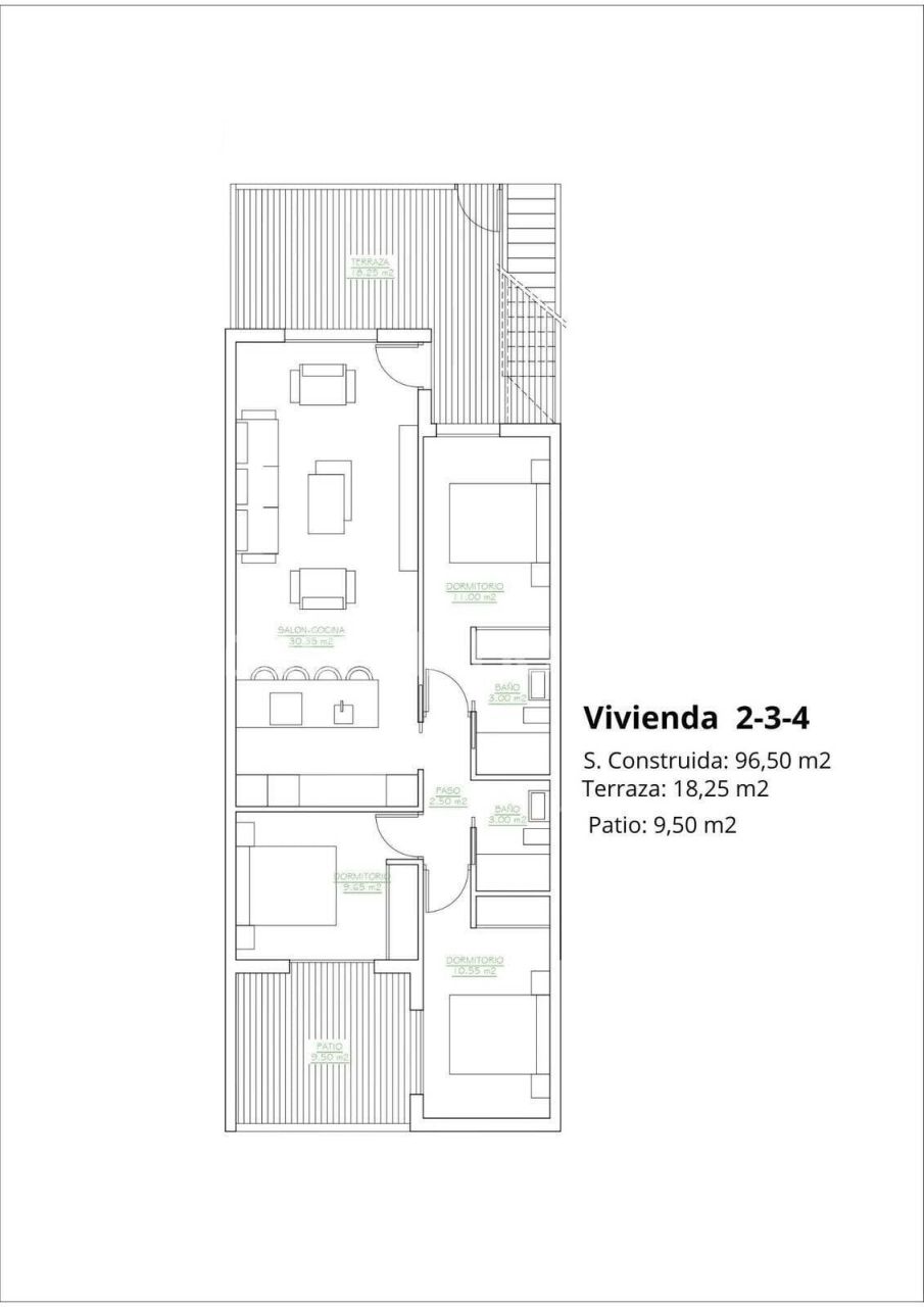 Apartment in San Pedro del Pinatar, Spain, 96 m² - picture 12