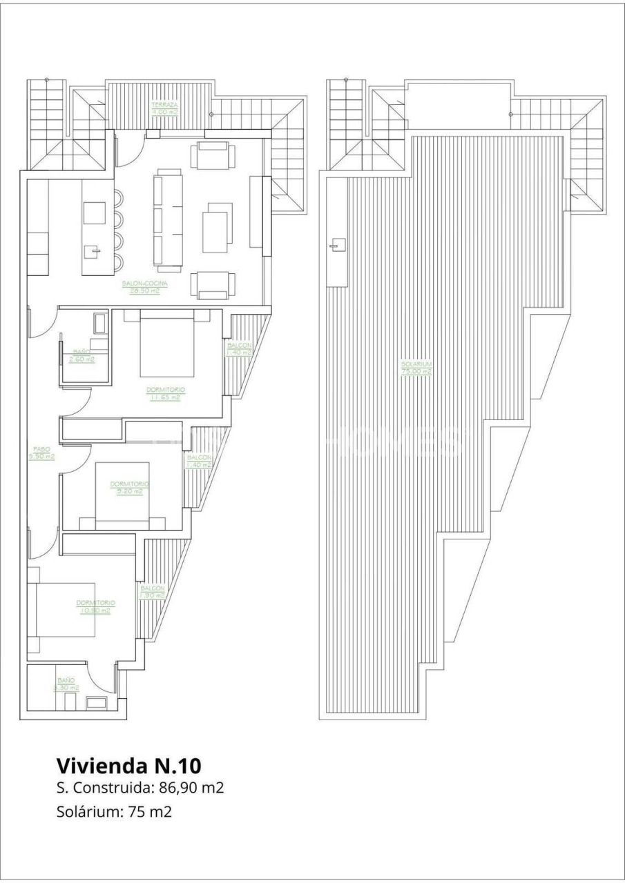 Apartment in San Pedro del Pinatar, Spain, 96 m² - picture 14