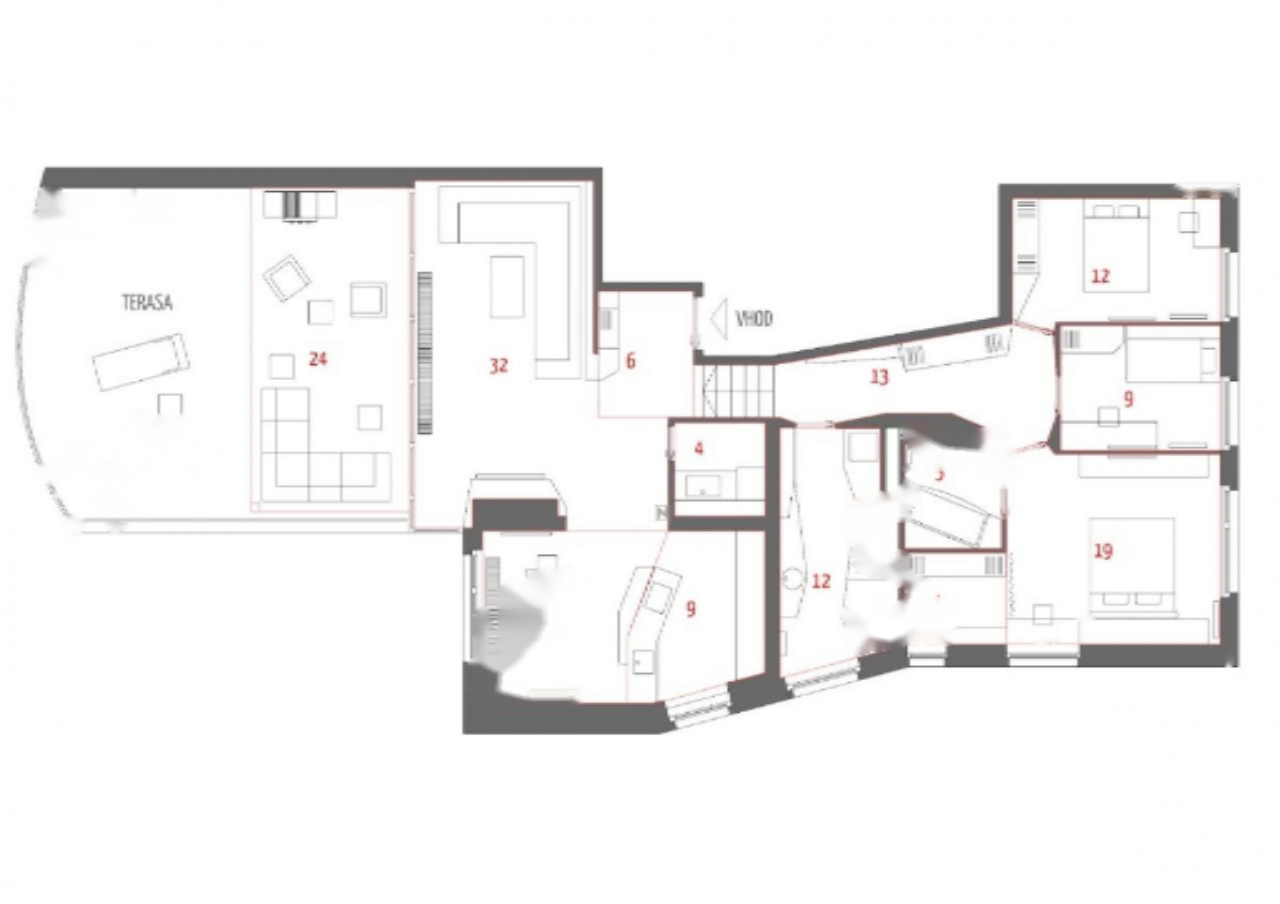 Flat in Ljubljana, Slovenia, 184 m² - picture 2