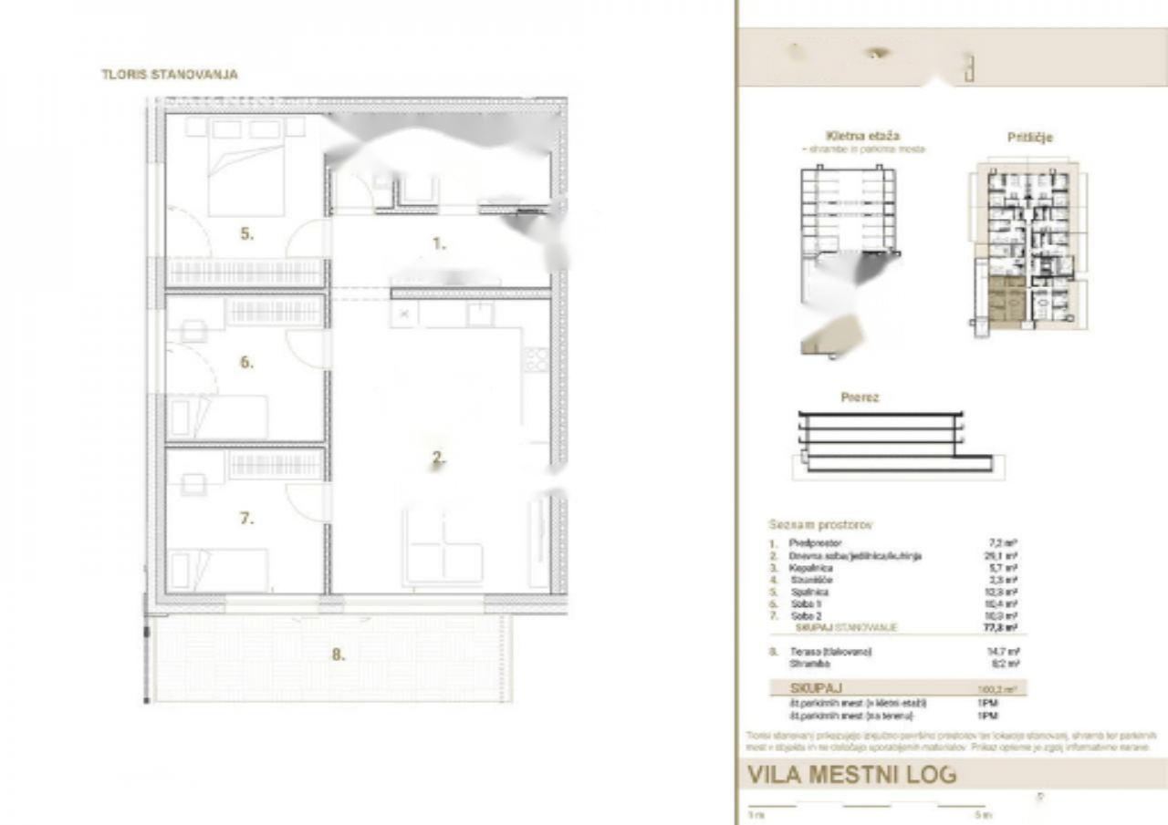 Piso en Liubliana, Eslovenia, 100 m² - imagen 3