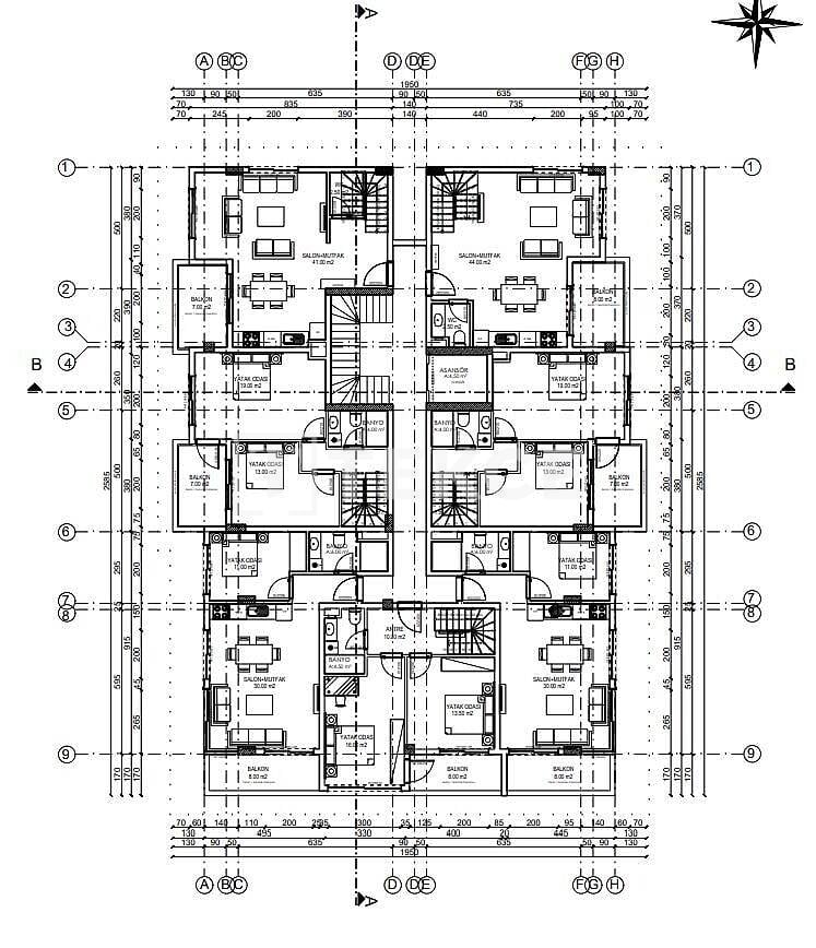 Appartamenti a Alanya, Turchia, 152 m² - foto 8