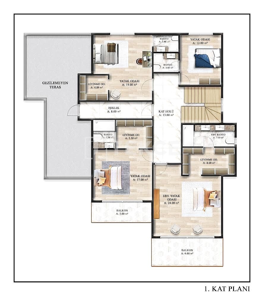 Villa Osmangazi, Turquie, 486 m² - image 16