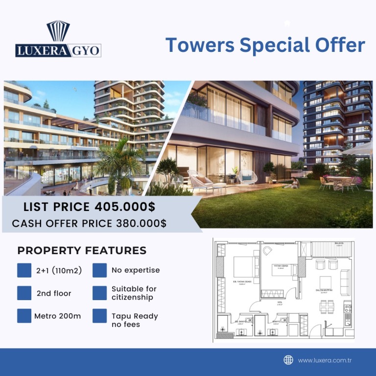 Appartamento a Istanbul, Turchia, 110 m² - foto 3