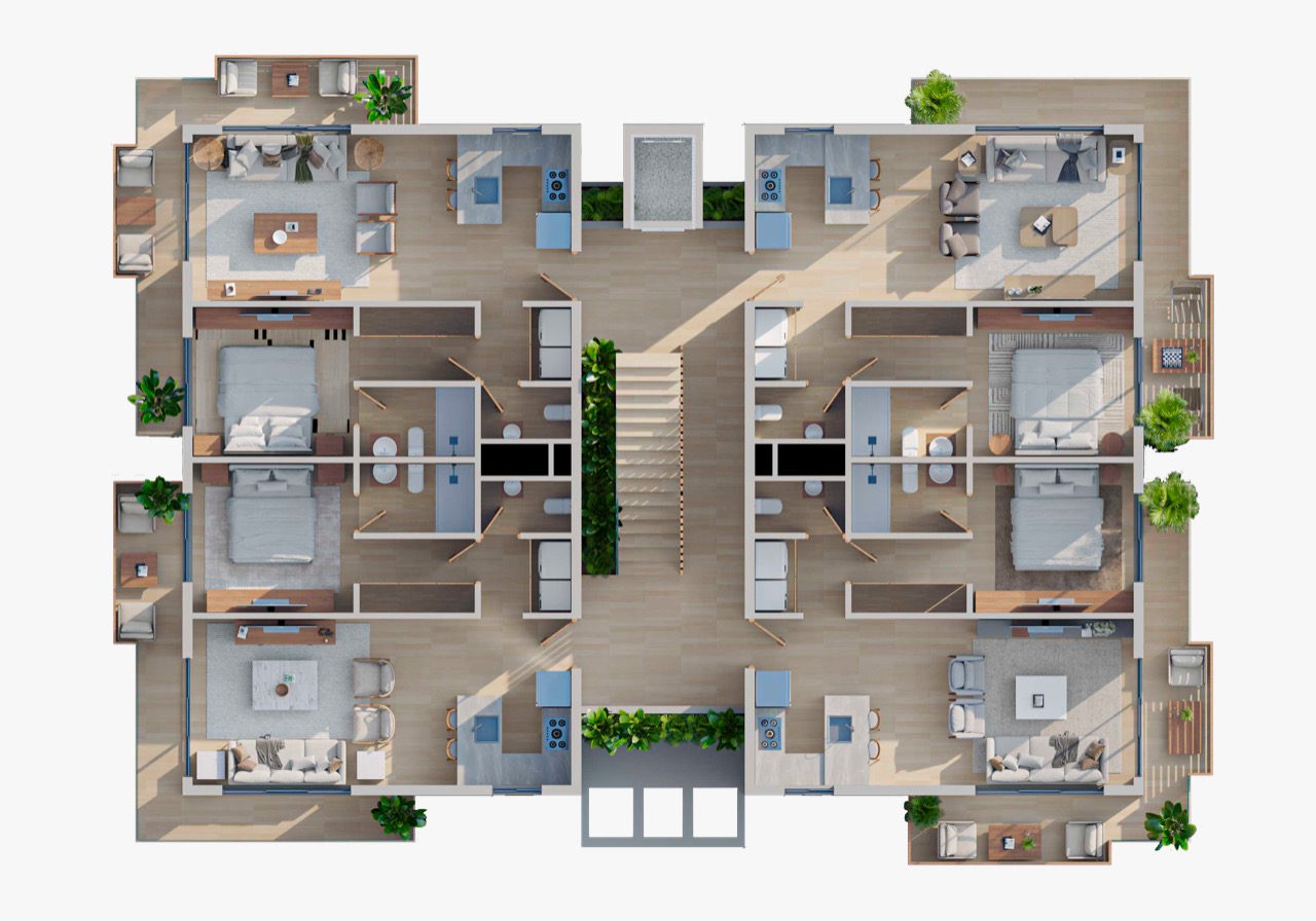 Appartement à Punta Cana, République dominicaine, 61.65 m² - image 12