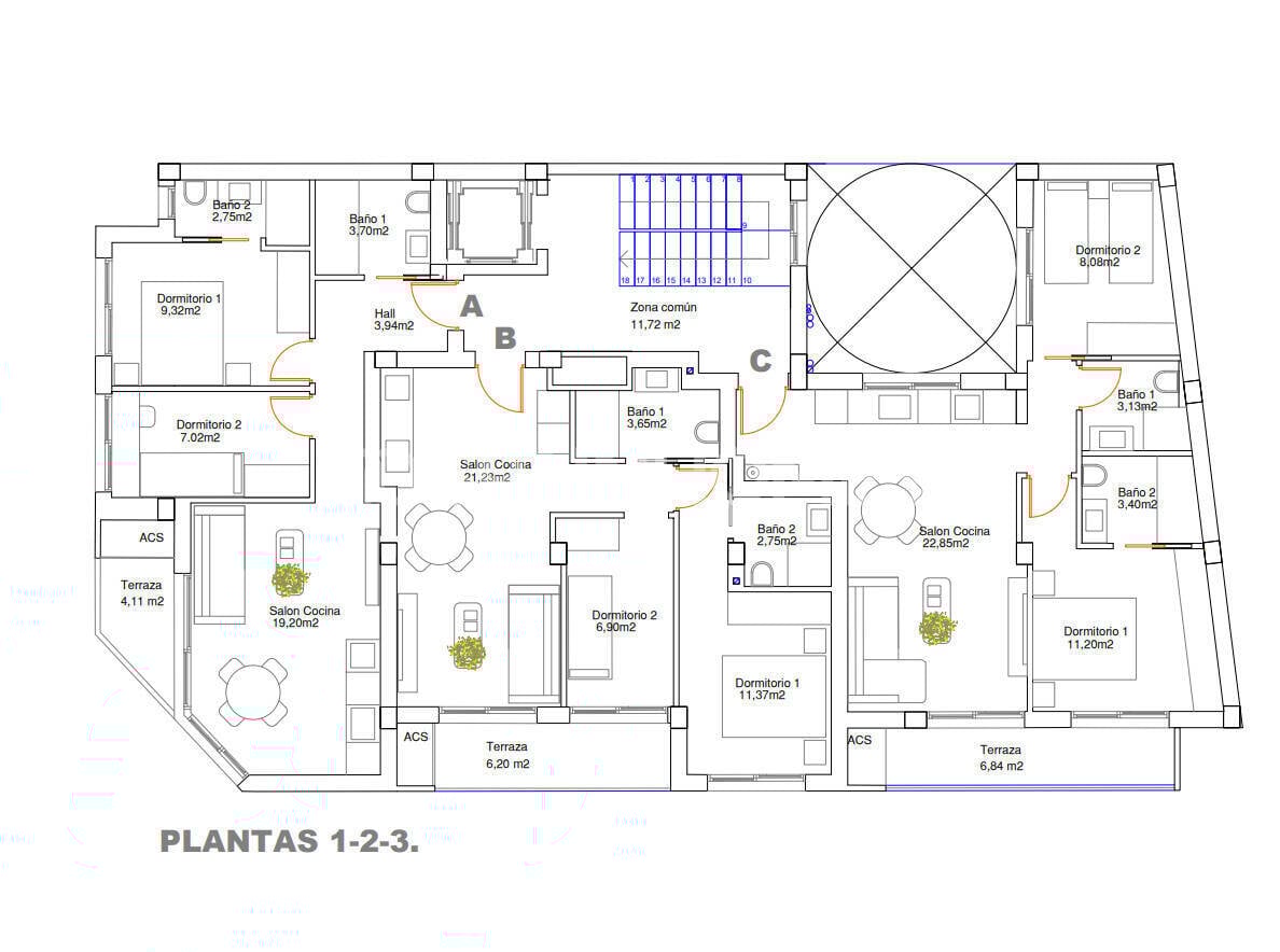 Penthouse in Guardamar del Segura, Spanien, 105 m² - Foto 14