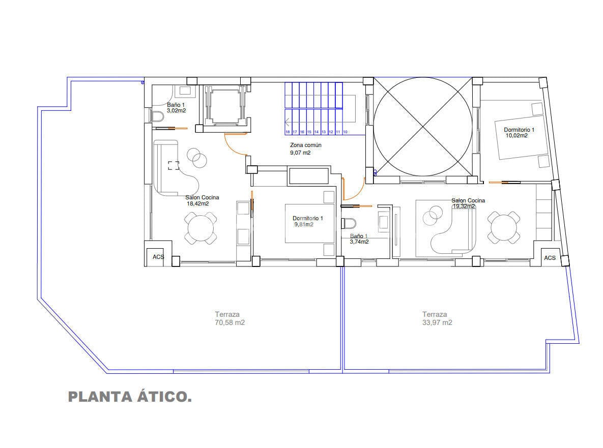Penthouse in Guardamar del Segura, Spanien, 105 m² - Foto 15