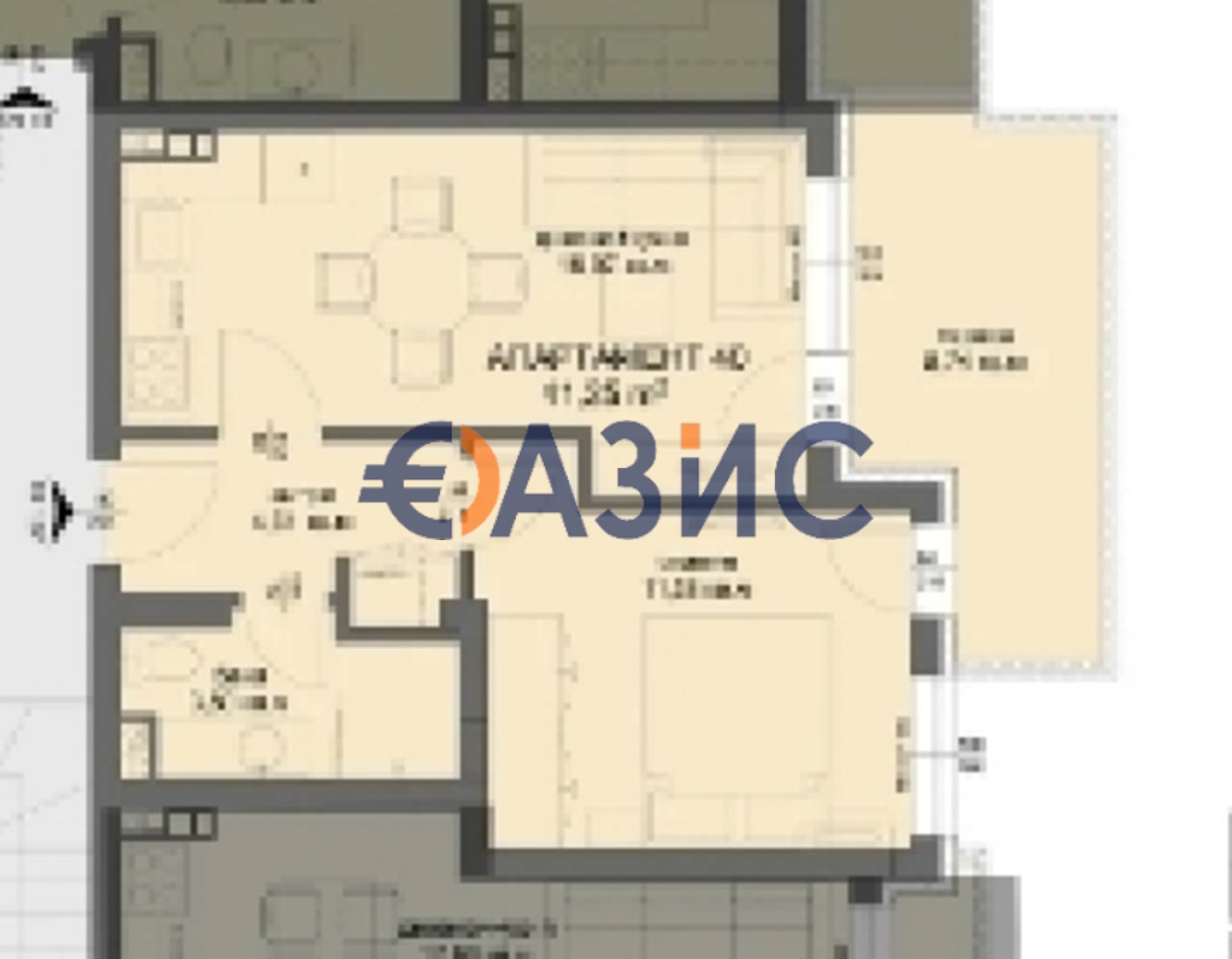 Appartamenti a Sarafovo, Bulgaria, 53.9 m² - foto 12