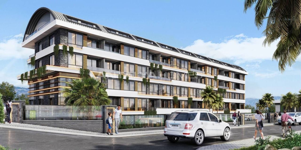 Apartment in Alanya, Türkei, 52 m² - Foto 1