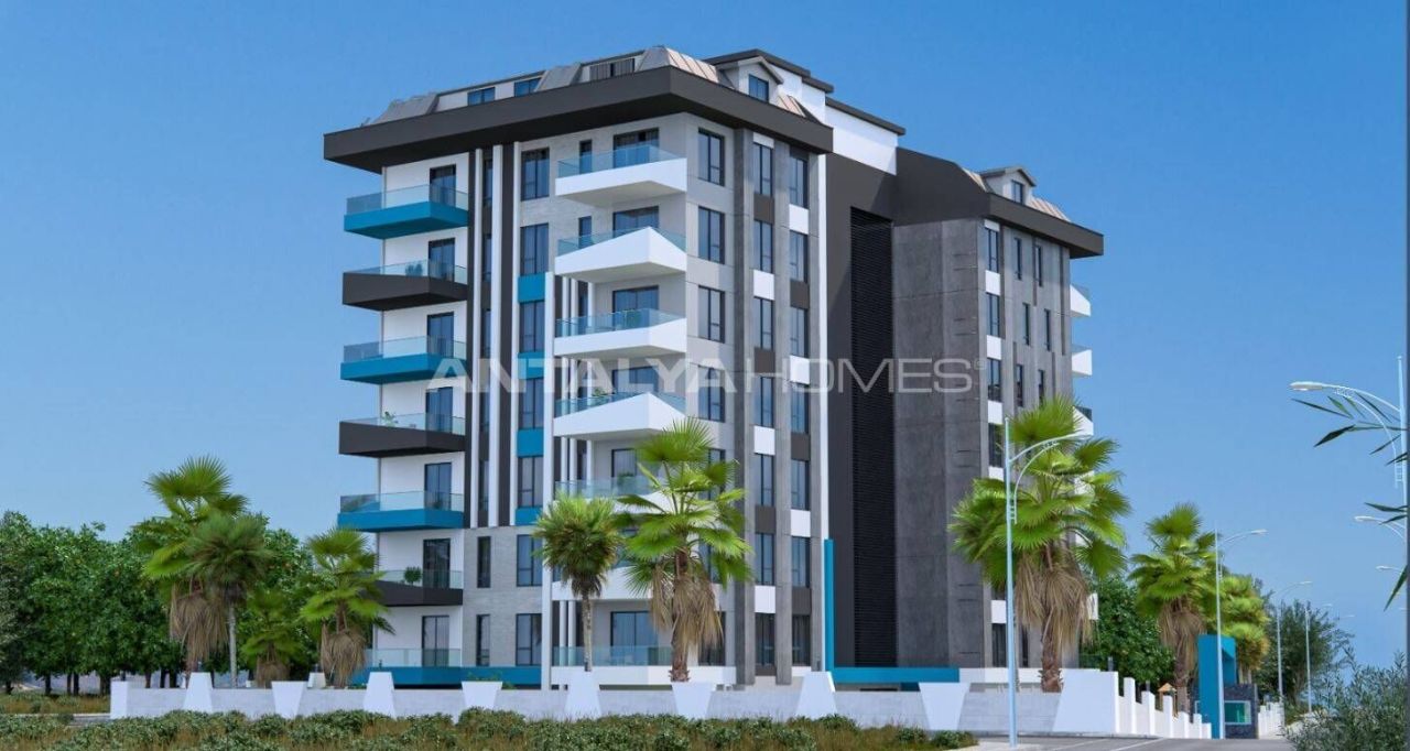 Appartamenti a Alanya, Turchia, 60 m² - foto 2