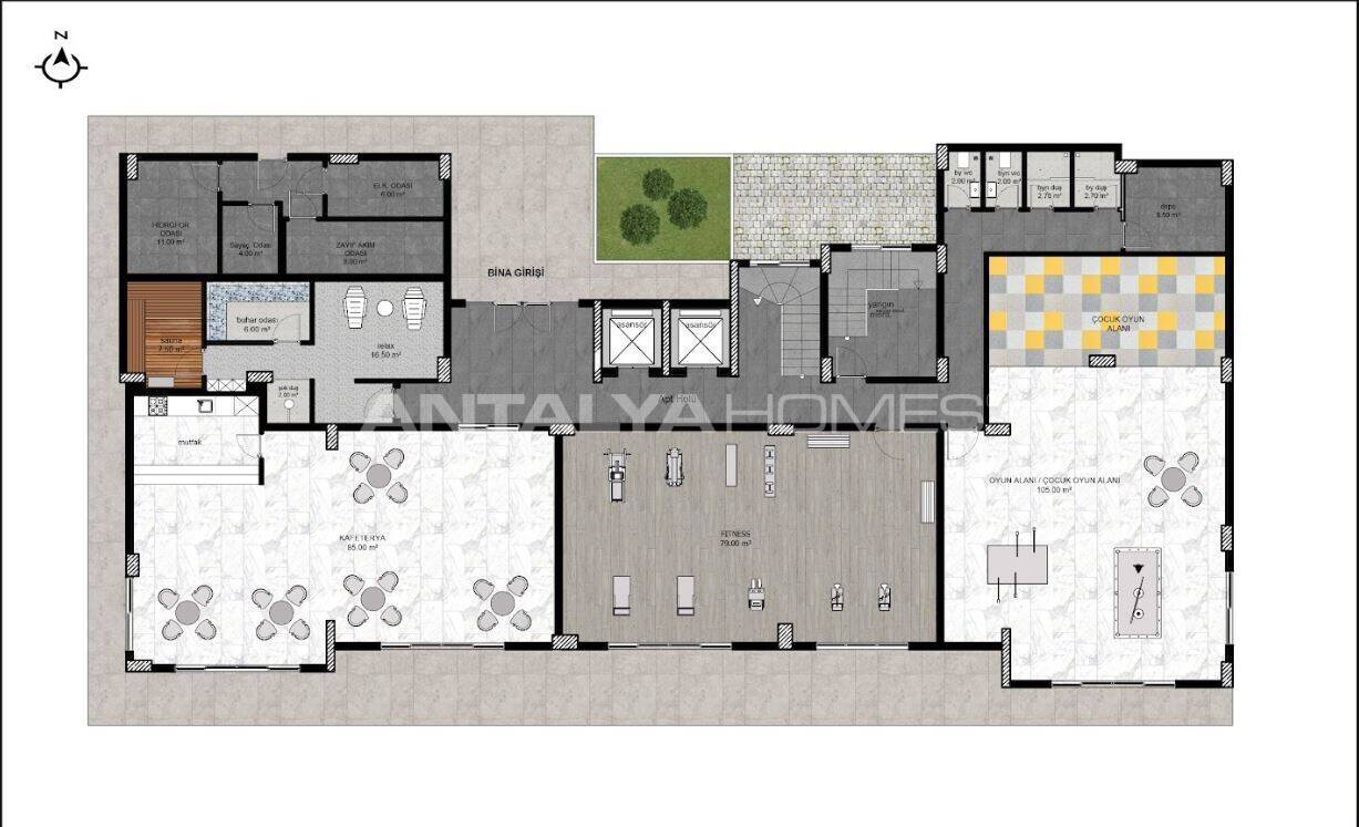 Appartamenti a Alanya, Turchia, 60 m² - foto 11