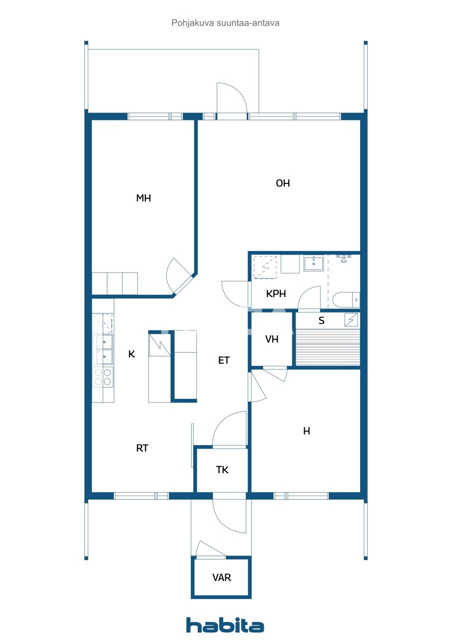 Wohnung in Porvoo, Finnland, 76 m² - Foto 2