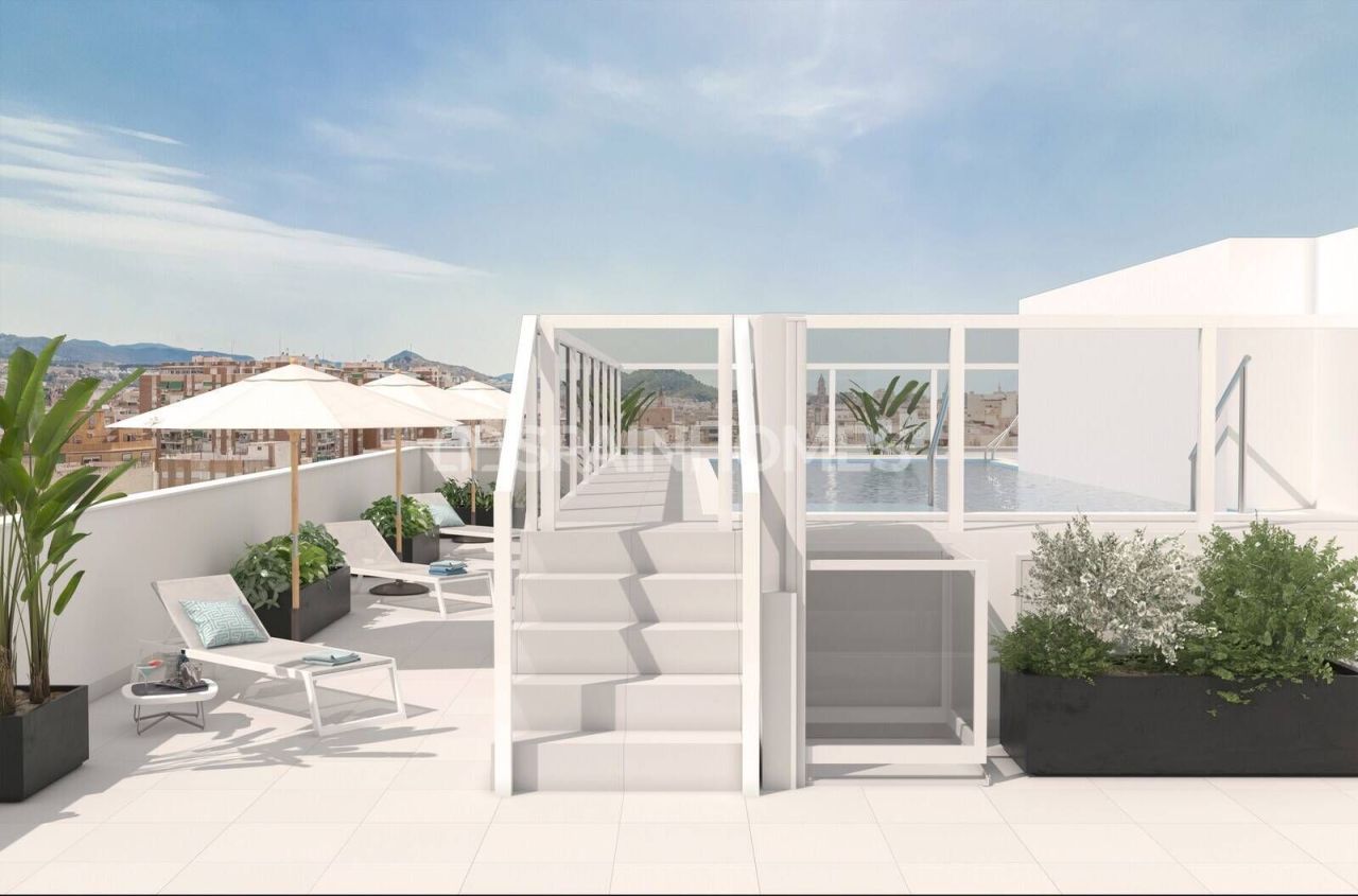Attico a Malaga, Spagna, 96 m² - foto 4