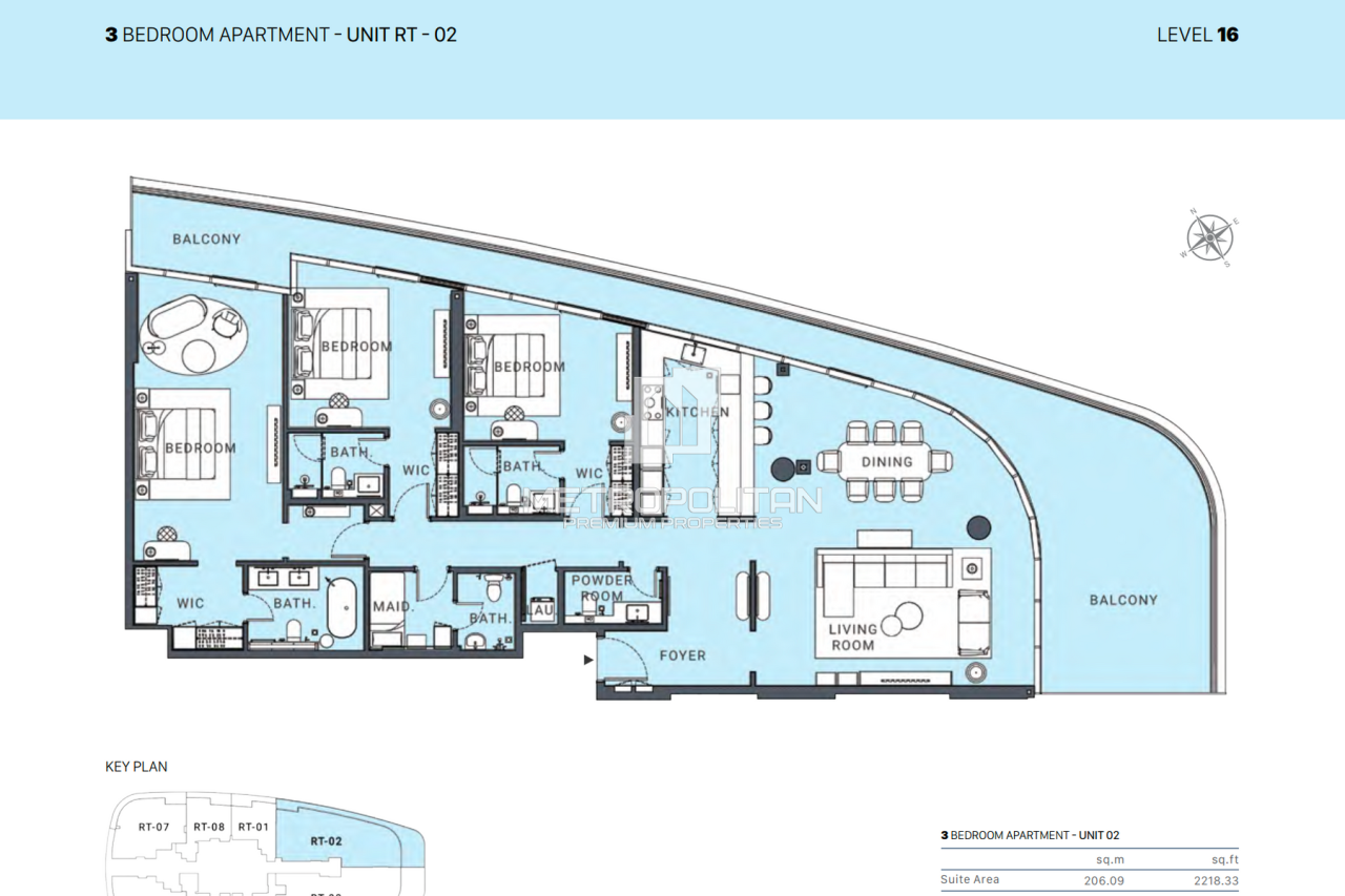 Attico a Ras Al Khayma, EAU, 269 m² - foto 4