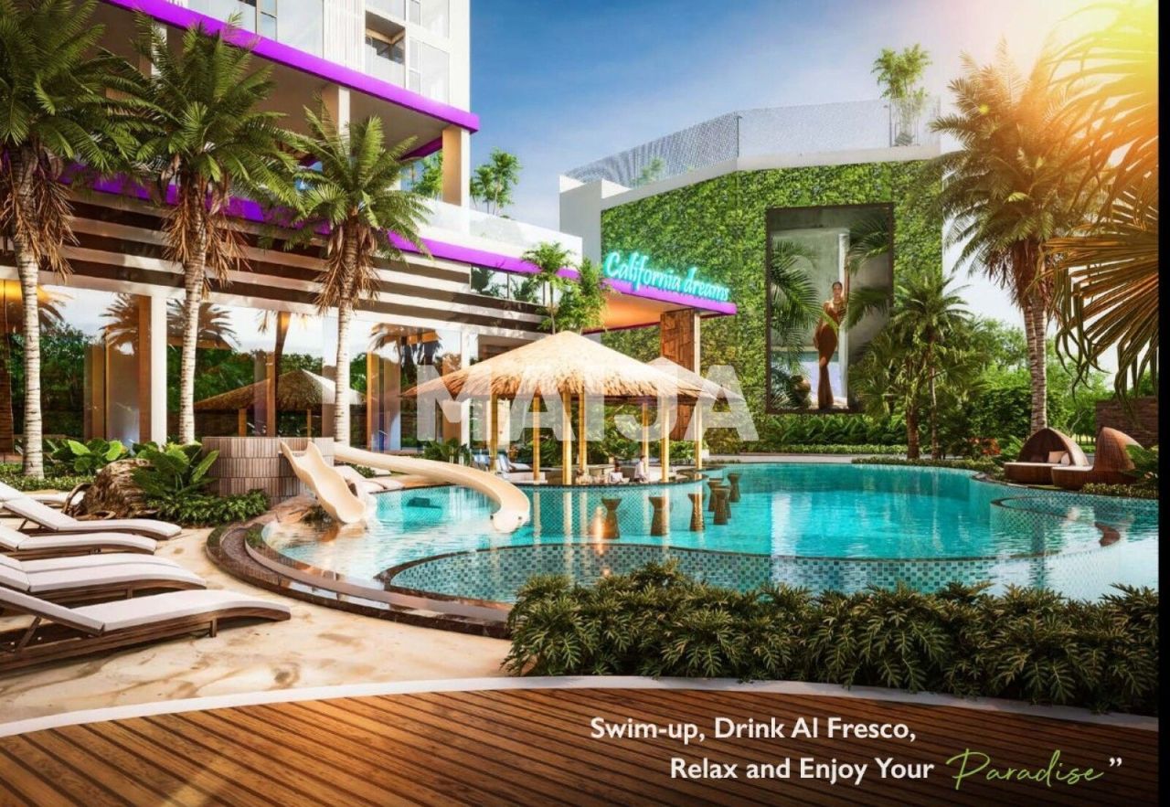 Appartamenti a Pattaya, Thailandia, 37 m² - foto 1