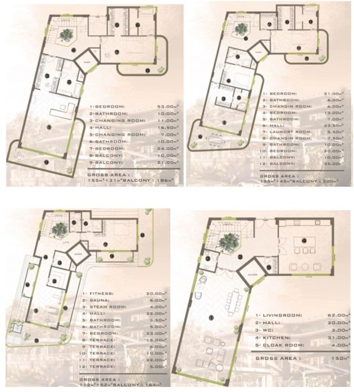 Villa en Alanya, Turquia, 700 m² - imagen 2