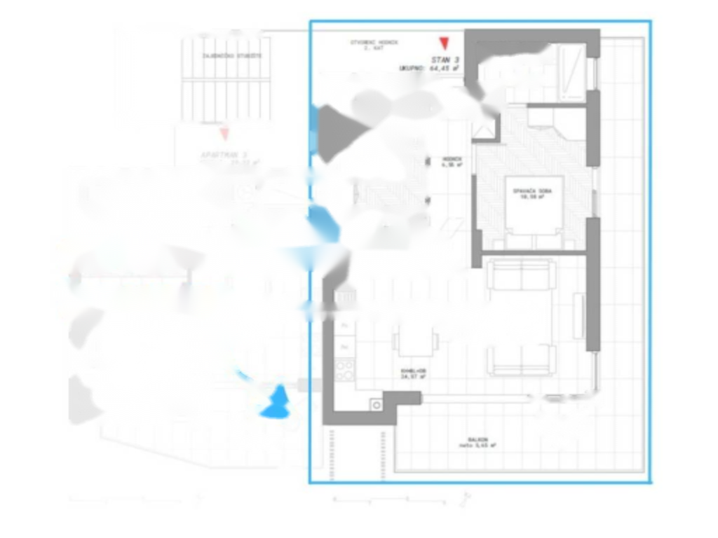 Flat in Opatija, Croatia, 78 m² - picture 3