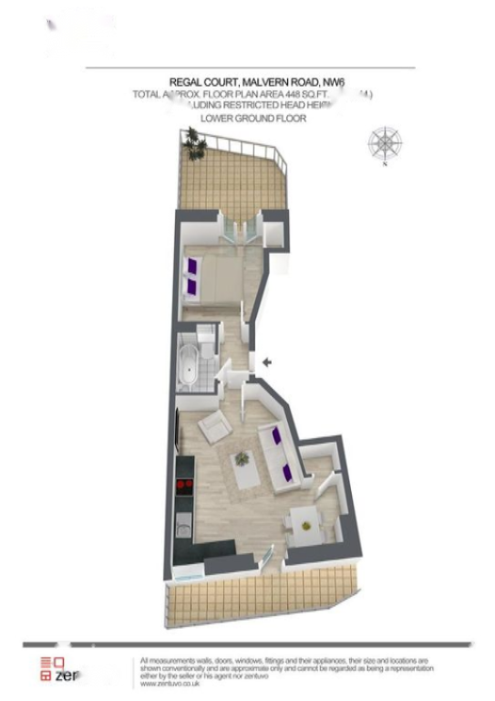 Appartement à Londres, Royaume-Uni, 42 m² - image 4