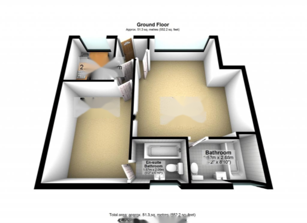Appartement à Londres, Royaume-Uni, 51 m² - image 3