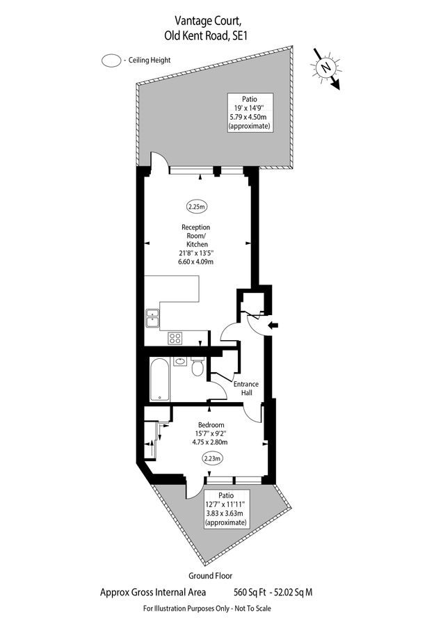 Flat in London, United Kingdom, 52 m² - picture 5