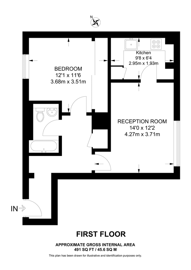 Appartamento a Londra, Regno Unito, 46 m² - foto 6