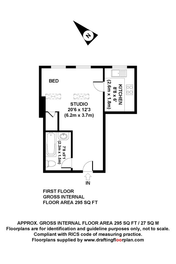 Appartamento a Londra, Regno Unito, 27 m² - foto 5