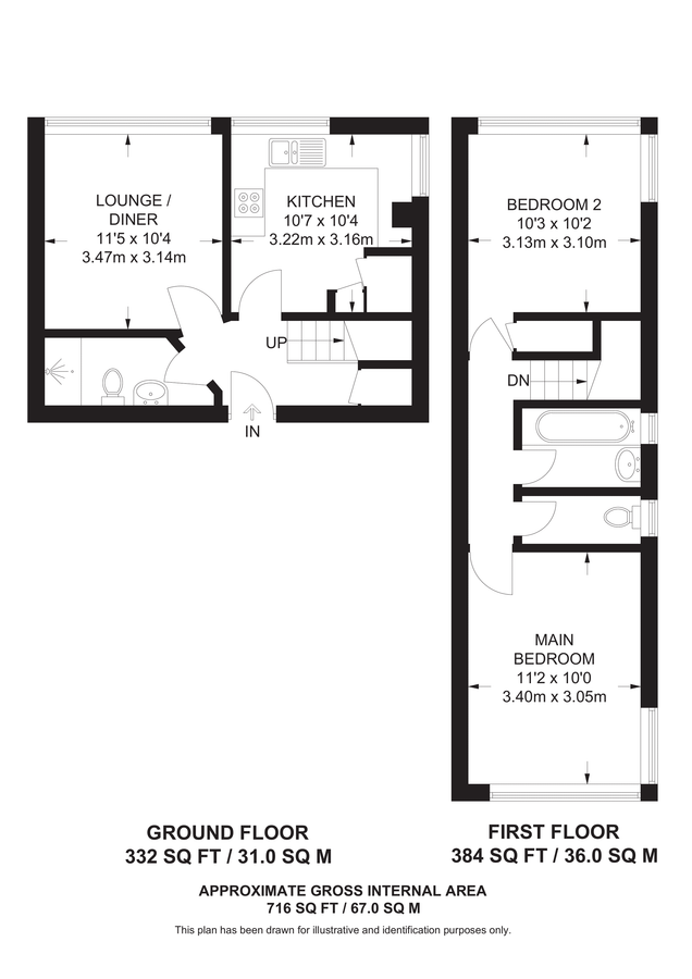 Appartement à Londres, Royaume-Uni, 67 m² - image 6