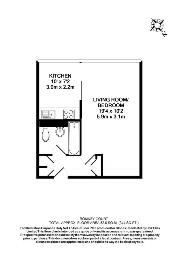 Flat in London, United Kingdom, 32 m² - picture 7