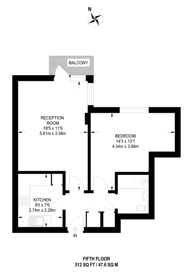 Appartement à Londres, Royaume-Uni, 48 m² - image 7