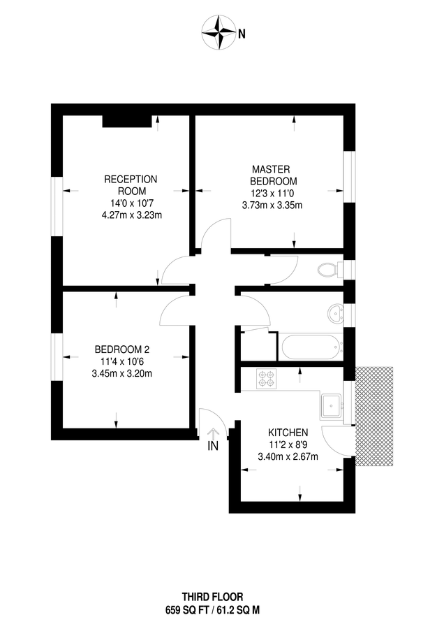 Appartamento a Londra, Regno Unito, 61 m² - foto 7