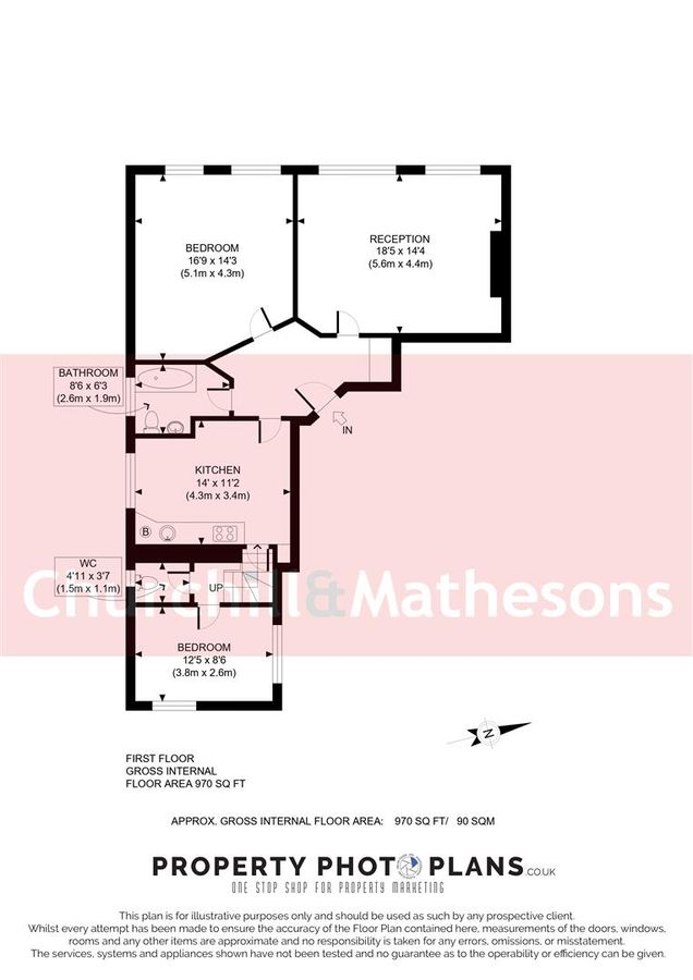Piso en Londres, Reino Unido, 90 m² - imagen 7
