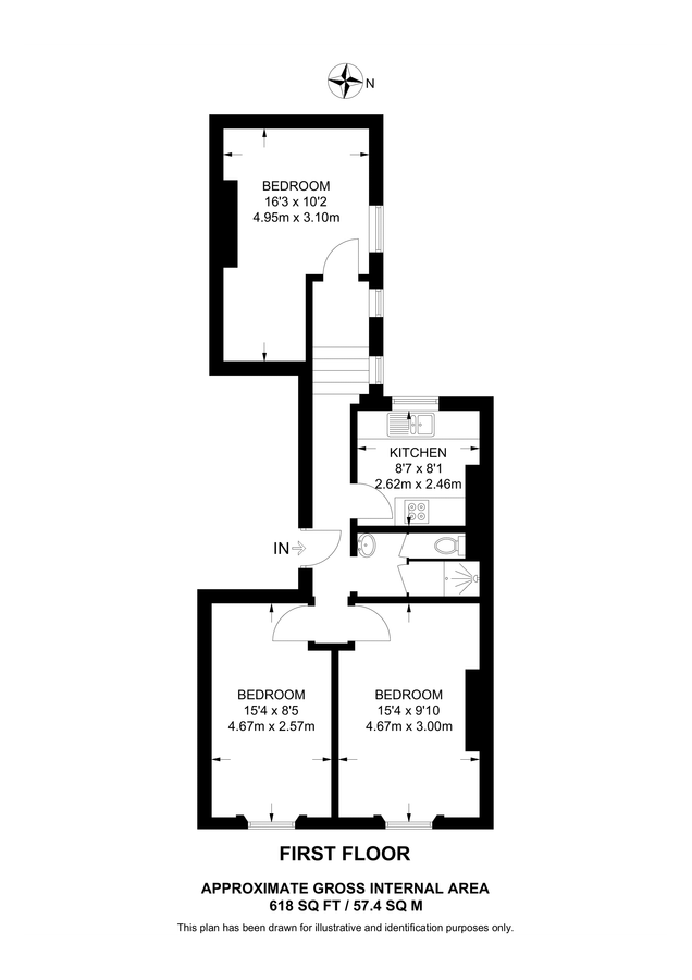 Appartamento a Londra, Regno Unito, 57 m² - foto 7
