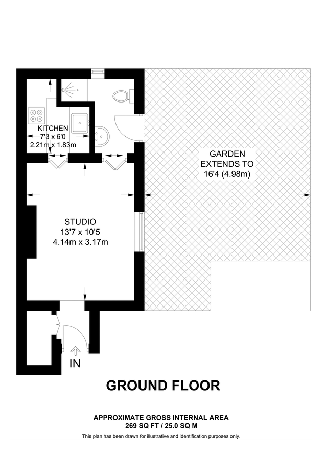 Appartement à Londres, Royaume-Uni, 25 m² - image 7