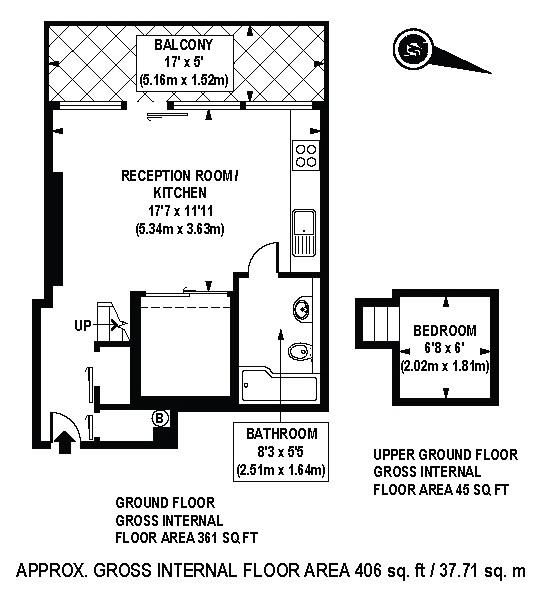 Flat in London, United Kingdom, 38 m² - picture 7