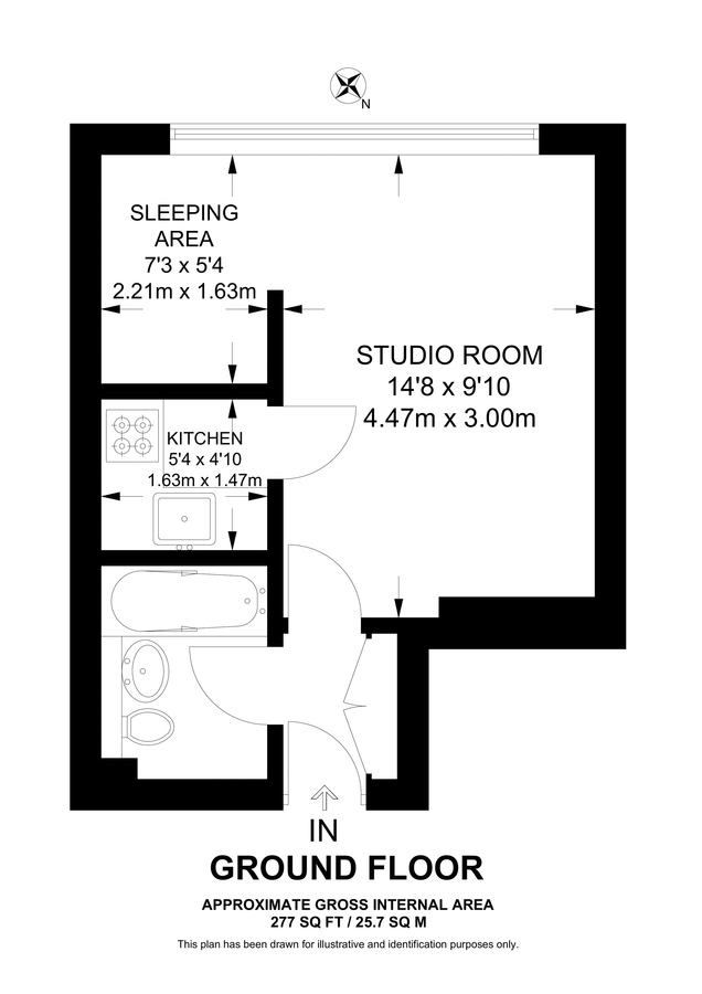 Flat in London, United Kingdom, 26 m² - picture 7