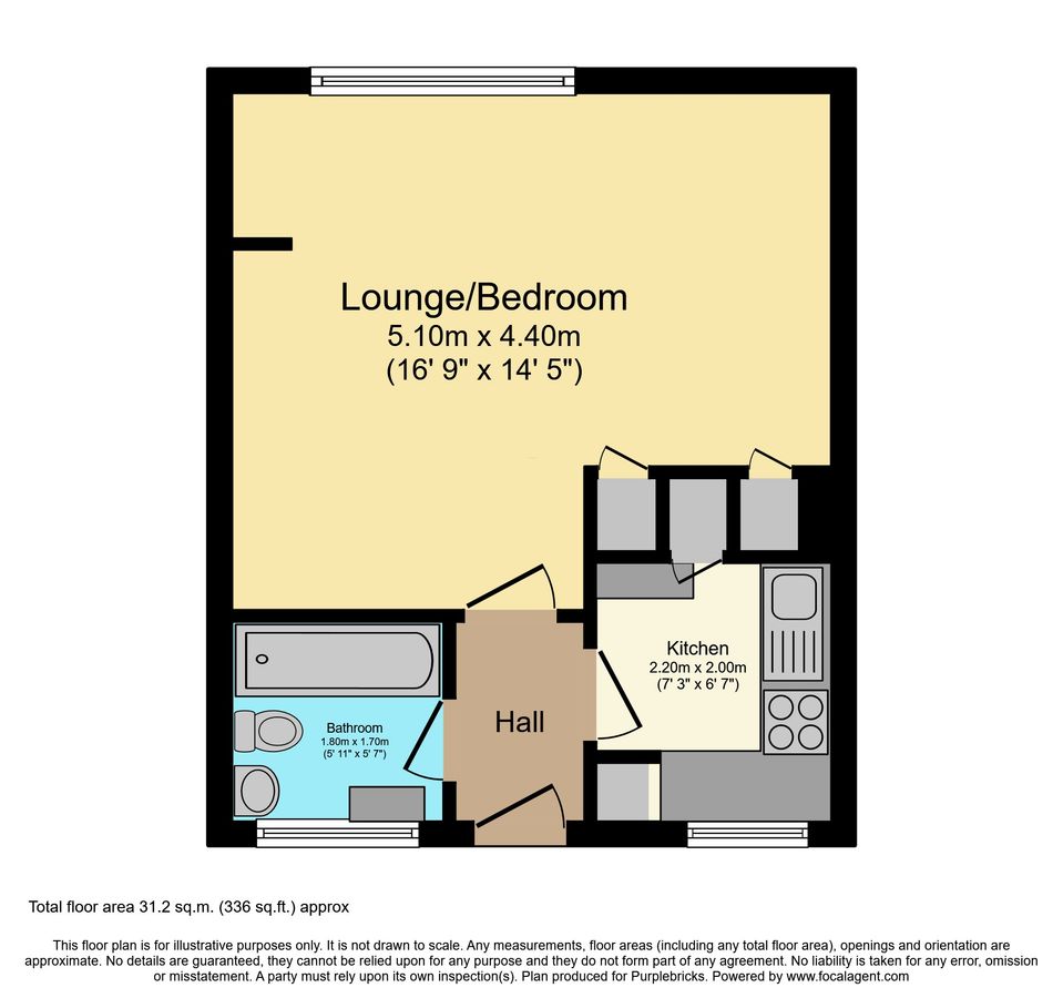 Appartement à Londres, Royaume-Uni, 31 m² - image 8