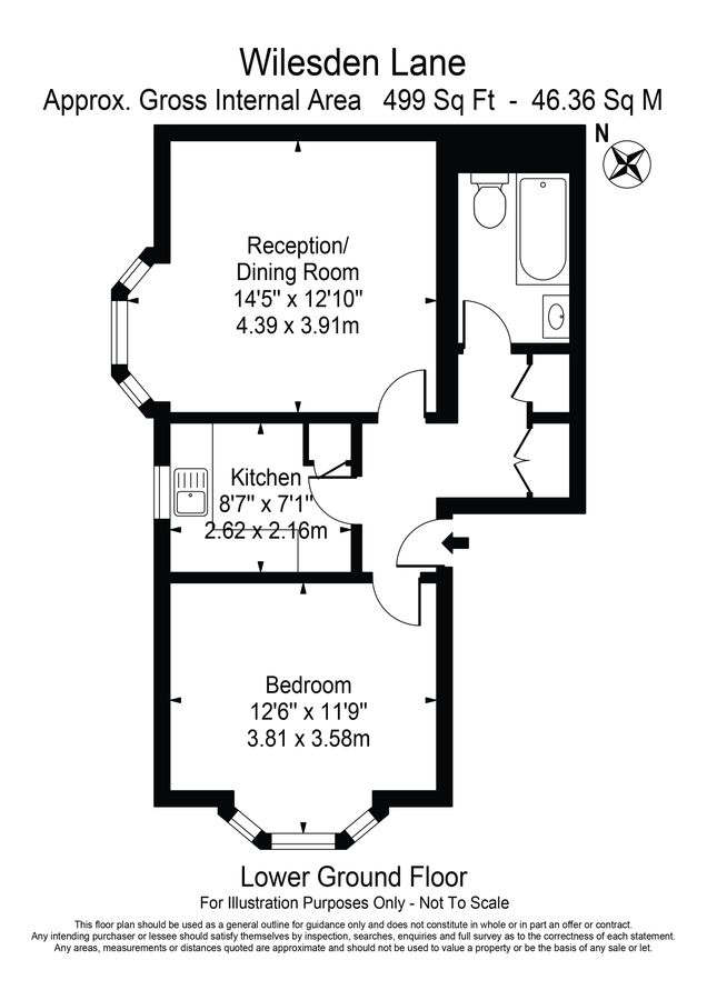 Appartement à Londres, Royaume-Uni, 46 m² - image 8
