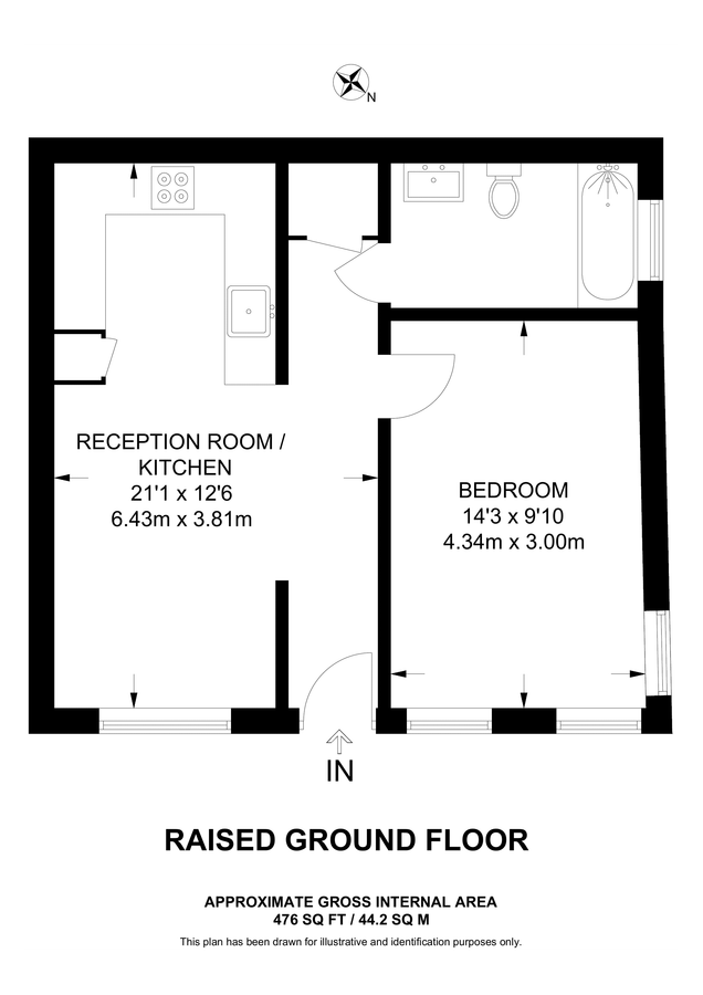 Appartement à Londres, Royaume-Uni, 44 m² - image 8